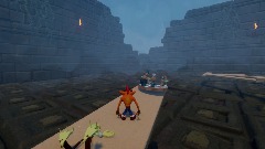 Crash Bandicoot in the Ancient Temple