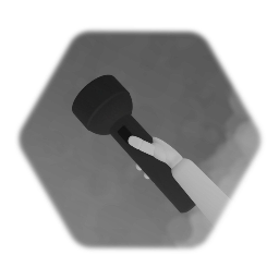 First Person Character w/flashlight