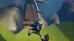 Sonic running animation