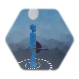 Ancient danger puppet template