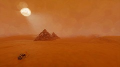 Egypt Pyramids Scene