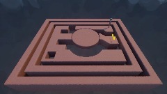 3D labyrinth with gravity controlled puppet - Level 3
