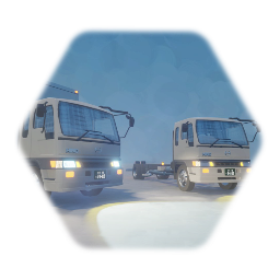 日野レンジャー　改良版　挙動テスト