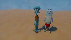 Sqidward & Melvin's Happy (/Lonely) Stroll