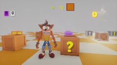 Crash bandicoot test room