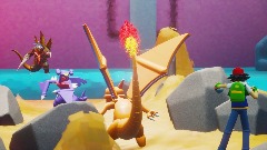 Gigan as a Gym leader