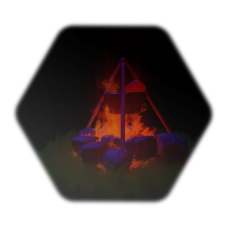 Bonfire Cooking Steak ft. Animation