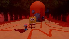 Spongebob escapes hell