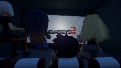 Nour Maria Ruby And Susan Watching The Bad Guys 2 At Theaters