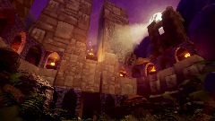 The entrance for an Ancient Temple