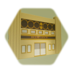 Art deco building facade