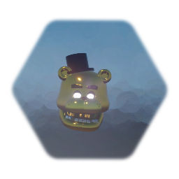 Golden freddy head W.I.P