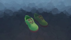 Interactive shoe coloring