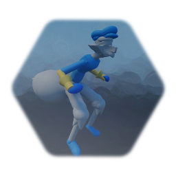 SLY COOPER puppet (unfinished first draft)