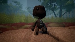 sackboy killing himself but it was animated by crimson