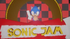 Sonic jam title screen
