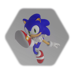 Stylized Sonic The Hedgehog