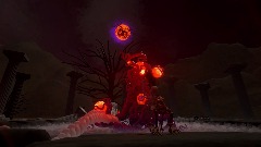 The sky looked upon them