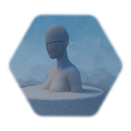 Weibliche Büste für Haar Design - Base