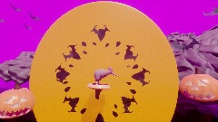 The Kiwi games logo halloween version