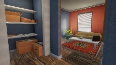 Bedroom with Living Room