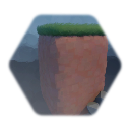 Grassy terrain piece