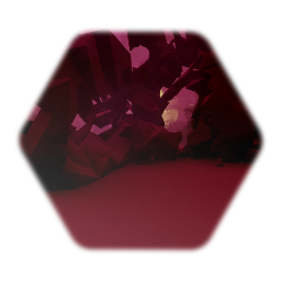 Unfinished Craggy Cave w Sky