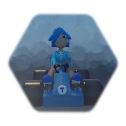 Tari in a go kart Meta runner racing 4