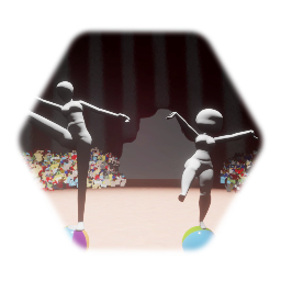 Talla and tina's Circus act