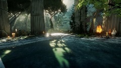 Aiming for realism: Part 3 - The thermal bath within a forest