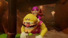 Wario and Waluigi replace dk
