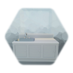 Sink and counter
