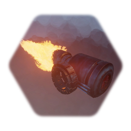 [Wheel Replacement Remix] Rusty old Sci-fi Jet engine