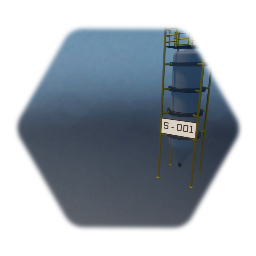 Storage Silo - w/Sign