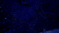 Blue sea Underwater