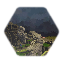 Beach track short element