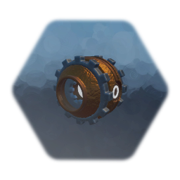 Steampunk mechanical orb