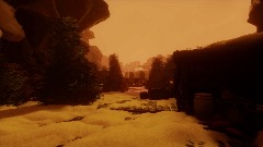 Abandoned Village (Sunset)