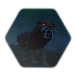 Jungle sabertoothed Tiger