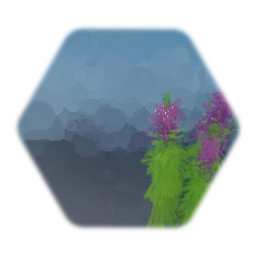 Simple fireweed cluster