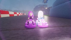 Lucinia meta runner racing stadium beat dev