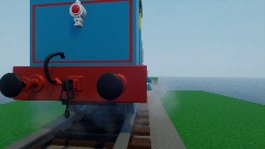 Thomas falls into the water (for Sams room)