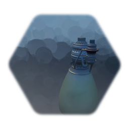 Full flow rocket nozzle