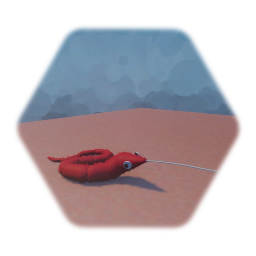 Worm on a string