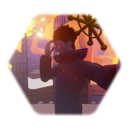 SUKUNA IN MEGUMI BODY/MEGUMI SUKUNA model