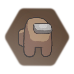 Tan Among Us Crewmate