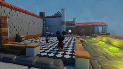 Mickey's sticky escape