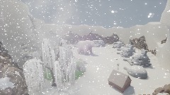 Glacier island village V2