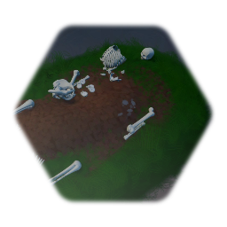 Pile of bones