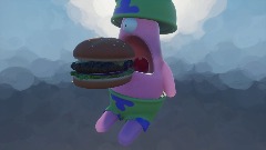 Patrick eat food